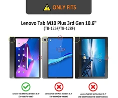 Tedtikjt dėklas, skirtas lenovo tab m10 plus (3-osios kartos) 10.6 colių 2022, pu odinis 360° pasukamas daugia kampų stovas, medžio planšetinio kompiuterio apsauginis dėklas, skirtas tab m10 plus (3-osios kartos) tb125 / tb128, rožinis auksas