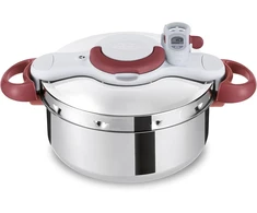 Tefal Clipso Minut Perfect greitpuodis, nerūdijantis plienas, 6 litrai
