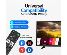 Telefunken Universalus Sony televizoriaus valdymo pultelis