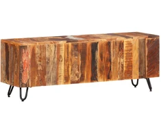 TV staliukas Televizoriaus spintelė, 110x30x40cm, perdirbta mediena