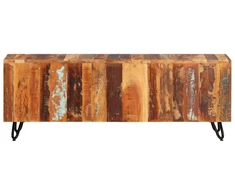 TV staliukas Televizoriaus spintelė, 110x30x40cm, perdirbta mediena