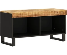 Televizoriaus spintelė, 85x33x43,5cm, mango medienos masyvas