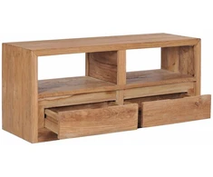 TV staliukas Televizoriaus spintelė, 90x30x40cm, tikmedžio medienos masyvas