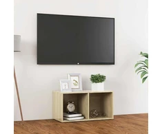 TV staliukas Televizoriaus spintelė, ąžuolo, 72x35x36,5cm, apdirbta mediena