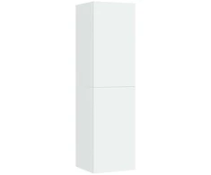 TV staliukas Televizoriaus spintelė, balta, 30,5x30x110cm, apdirbta mediena