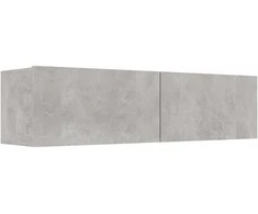 TV staliukas Televizoriaus spintelė, betono, 120x30x30cm, apdirbta mediena