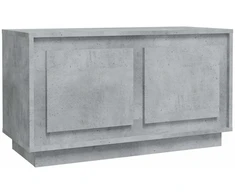 TV staliukas Televizoriaus spintelė, betono pilka, 80x35x45cm, mediena