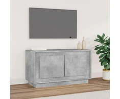 TV staliukas Televizoriaus spintelė, betono pilka, 80x35x45cm, mediena
