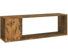 Televizoriaus spintelė, dūminio ąžuolo, 100x24x32cm, mediena
