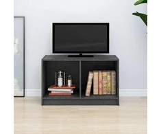 TV staliukas Televizoriaus spintelė, pilka, 70x33x42cm, pušies masyvas
