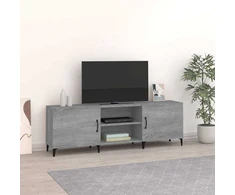 TV staliukas Televizoriaus spintelė, pilka ąžuolo, 150x30x50cm, mediena