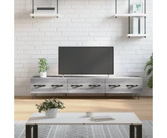TV staliukas Televizoriaus spintelė, pilka ąžuolo, 150x36x30cm, mediena