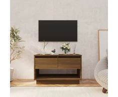 TV staliukas Televizoriaus spintelė, ruda ąžuolo, 70x41x44cm, mediena