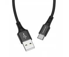 TelForceone Borofone Bx20 Enjoy kabelis - Usb į Type-c - 2a 1 metras juodas