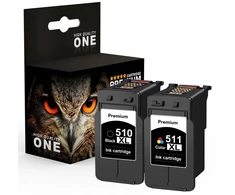 TelForceone Commerce Ink rašalai Canon Pg510 + Cl511 Xl Pixma Ip2700 Mp240 Mp250 Mx340