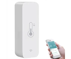 Temperatūros ir drėgmės jutiklis termometras higrometras wifi tuya belaidis