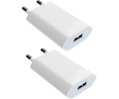 Tempo Di Saldi Kompaktiškų Usb įkroviklių pora, puikiai tinkanti darbui namuose ar kelionėms