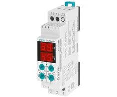 Tense Elektronik daugiafunkcinė mirksėjimo relė Digital, Manual, mirksėjimo relė, 2no 2nc, variniai sraigtiniai gnybtai, montavimas ant Din bėgelio, 0.1s-99min, 160-260v Ac/12v Dc, 5a, -20°c-55°c