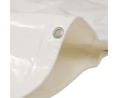 Tentas, baltas, 650 g/m², 2,5x3,5 m