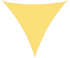 Tentas, HDPE, Trikampis, 3,6x3,6x3,6 m, Smėlio Spalvos