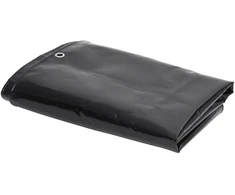 Tentas, juodos spalvos, 3x5m, 650g/m²