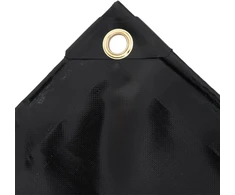 Tentas, juodos spalvos, 4x5m, 650g/m²