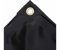 Tentas, juodos spalvos, 4x8m, 650g/m²