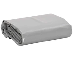 Tentas, pilkos spalvos, 3x4m, 650g/m²