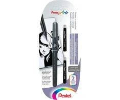 Teptukas Gfkp Pentel su pilku pigmentiniu rašalu