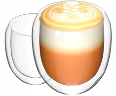 Terminės stiklinės latte kavai Miowi 2 vnt 250 ml