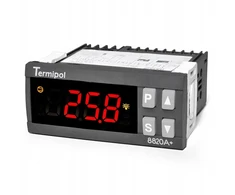 Termipol temperatūros reguliatorius Na8820a+ On/off 16a -40~149°c 2xntc