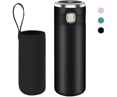 Termosinė taurė su Led ekranu, 450 ml, nerūdijantis plienas