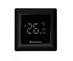 Termostatas sensorinis Tf-h6black kambario termoreguliatorius apsauga ip31 juodas
