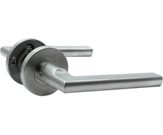 Tesa Assa Abloy Mfu5rbomssis solid aisi 304 nerūdijančio plieno durų rankenų komplektas, rozetė, 53 mm, funxtion serija