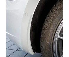 Tesvolution® apsauginė plėvelė nuo akmenų Tesla Model 3 2019-2025 – slenkstis – dažų apsaugos plėvelė, lipni ir skaidri, blizgi, kaip dažų apsauga arba buferio apsaugos priedai