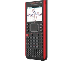 Texas Instruments Ti-nspire Cx Ii-t Cas 800 funkcijų spalvotas braižymo skaičiuotuvas 3d, juodas/raudonas