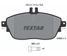 Textar stabdžių kaladėlės db p. w176/w246 a-klasė/b-klasė 11-/cla/gla 13-