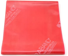 Theraband Original Thera-band 2.5m Free 24 puslapių pratimų knyga - raudona/vidutinė