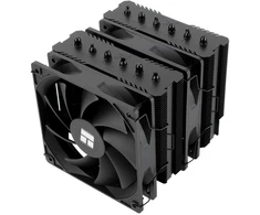 Thermalright Tr Peerless Assassin 120 Se Juodas, 6 šiluminiai vamzdeliai, dvigubas Tl-c12c Pwm ventiliatorius, 155 mm aukštas Cpu aušinimas, skirtas Am4/am5 ir Intel Lga 1851/1700/1150/1151/1200 (pa120se Juodas)