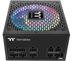 Thermaltake Toughpower Gf1 750w Argb Pc Atx maitinimo šaltinis 80+ Gold Fully Modular Quiet 140 ventiliatorius Eu sertifikuotas juodas