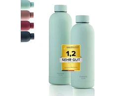Thermo Flow® nerūdijančio plieno gertuvė 500 ml, 750 ml - be Bpa, nepralaidi vandens gertuvė, termiškai izoliuota kolba, tinkama gazuotiems gėrimams, idealiai tinka vaikams, fizz, lauke ir mokykloje