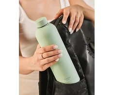 Thermo Flow® nerūdijančio plieno gertuvė 500 ml, 750 ml - be Bpa, nepralaidi vandens gertuvė, termiškai izoliuota kolba, tinkama gazuotiems gėrimams, idealiai tinka vaikams, fizz, lauke ir mokykloje