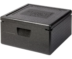 Thermo Future Box Thermobx kvadratinė vėsinimo dėžė, transportavimo dėžė, šildymo dėžė ir izoliuota dėžė su dangčiu, 35 litrų picos dėžė, šeimai, termo dėžė pagaminta iš Epp (išplėstas polipropilenas)