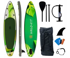 Thunder Pripučiama Sup lenta 335cm plaukiojimui Halo-fit Sup11 Žalias + Priedai