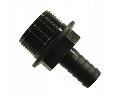 Tiesus žarnos prijungimas sriegis 1 1/4" žarnai 20mm