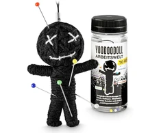 TiinaButiik Voodoo lėlė voodoo lėlės dovana kolegai juokinga dovana pokšto dovana viršininkui viršininko vadovui kolegai darbuotojui mėgstamam žmogui juodas humoras vakarėlio dovana