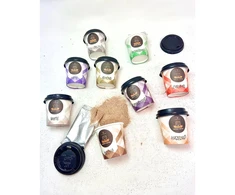 Tilz collection kavos dovanų rinkinys - tirpios kavos krepšelis, kavos dovanos vyrams, kavos puodeliai su 9 skoniais, kelioninis puodelis, dovanos vyrams, tirpios kavos dovanų rinkinys moterims