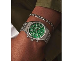 Timex Falcon Eye Chronograph Vyriškas Laikrodis Sidabrinis
