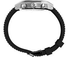 Timex vyriškas chronografas kvarcinis laikrodis Legacy Tonneau, juodas, Tw2w64500-amzuk