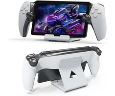 Timeyue stovas, skirtas Sony Playstation Portal, neslystantis matinis aliuminio doko stovas, suderinamas su Steam Deck/lenovo Legion Go, baltas
